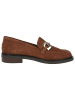 Caprice Slipper in COGNAC SUEDE