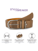 styleBREAKER Gürtel in Cognac