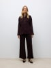 Vero Moda Hose in Chocolate Plum