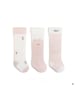 MUNADUNA 3er-Set Baby-Hochsocken in Rosa