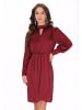 faina Women Dress in burgundy