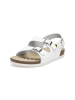VITAFORM Vollrindleder Sandalen in weiß
