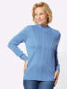 WITT WEIDEN Stehkragen-Pullover in himmelblau