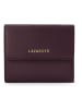 Lazarotti Bologna Leather Geldbörse Leder 12 cm in burgundy