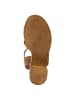 Tamaris Sandalette in BROWN STRUCT.
