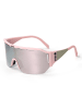YEAZ SUNVIBE Sport-Sonnenbrille  Violet/Silver in rosa / rosa