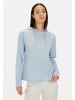 Camel Active Hoodie aus reiner Baumwolle in Französisch Blau