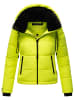 Navahoo Steppjacke Mit Liebe XIV in Neon Green