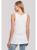 F4NT4STIC Tanktop Kiss Rock Band Army Logo in weiß