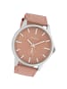 Oozoo Analog-Armbanduhr Oozoo Timepieces rosa extra groß (ca. 48mm)