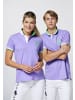 Polo Sylt Poloshirt mit Kontrast-Akzenten in Lila