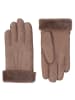 Kessler Ilvy Handschuhe Leder nougat