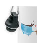 Mr. & Mrs. Panda Kindertrinkflasche Kaffee Bohne ohne Spruch in Weiß