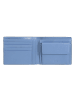 DuDu Up Geldbörse Leder 12.5 cm black-pastel blue