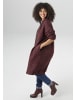 Aniston PLUS Strickjacke in bordeaux meliert 19-1327 TPX
