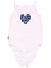 TupTam Mädchen Babybody mit Spagettiträger Sommer 5er Pack in rosa Modell 2