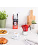 Bialetti New Moka Kaffeemaschine Induktionsgeeignet Aluminium/Stahl 4 Tassen rot