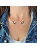 Steuer Modeschmuck Metall in weiß