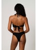 Moda Minx Bikinihose Starfish Fixed Brazilian Bikini Bottom in Black
