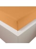 Traumschloss Premium Plus Edel-Jersey Spannbettlaken in mandarine