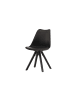 ebuy24 Esszimmerstuhl Zeno schwarz 2er Set