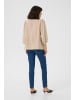 Kaffe Langarm-Bluse KAlui in Feather Grey CC