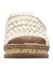 rieker Pantoletten Comfort in Creme