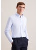 Seidensticker Casual Hemd Slim in Hellblau