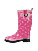 MADSea Gummistiefel Anchor High in Pink mit weißen Ankern