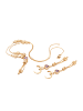 faina Women Jewelry Set in Rose Gold Lilac