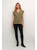 CULTURE T-shirt CUbiana Regular fit in Burnt Olive
