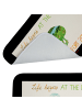 Mr. & Mrs. Panda Badematte Kiwi Neuseeland mit Spruch in Bunt
