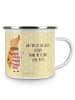 Mr. & Mrs. Panda Tasse Nachtfalter Fähnchen mit Spruch in Gelb Pastell
