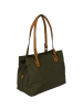 BRIC`s X-Bag - Shopper M 32 cm (tropical camouflage) in olive