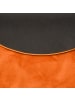 Pergamon Hochflor-Teppich Melia Rund in orange