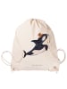 Mr. & Mrs. Panda Sportbeutel Orca Zylinder ohne Spruch in Creme
