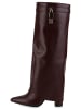 VAN HILL Klassische Stiefel Calliope in Burgund