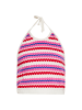 ebeeza Damen Tank Top in WOLLWEISS MEHRFARBIG
