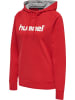 Hummel Hummel Cotton Kapuzenpullover Hmlgo Multisport Damen Atmungsaktiv in TRUE RED