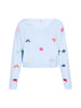 myMo Women Sweater in light blue