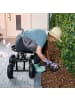 relaxdays Fahrbarer Gartensitz in Schwarz