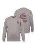 Men Plus Sweatshirt in grau melange