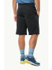 Jack Wolfskin Shorts in schwarz