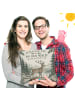 Mr. & Mrs. Panda Kissen Hirsch nordisch Design mit Spruch in Weiß