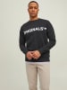 Jack & Jones 2er-SET Sweater Rundhals Pullover mit ORIGINALS Print in Schwarz-2