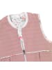 SlumberOrganix Bio Musselin Schlafsack mit Füßen, 0.5 Tog in Rosa