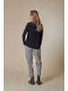 ZHRILL Sweatshirt ZHABIGAIL STRIPES BLACK in STRIPES BLACK