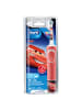 Oral-B Elektrische Zahnbürste "Vitality Kids - Cars" in Rot