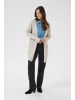 Cream Strickjacke CRBlu Feminine in Light Grey Melange