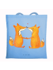 Mr. & Mrs. Panda Schultasche Füchse Liebe ohne Spruch in Sky Blue